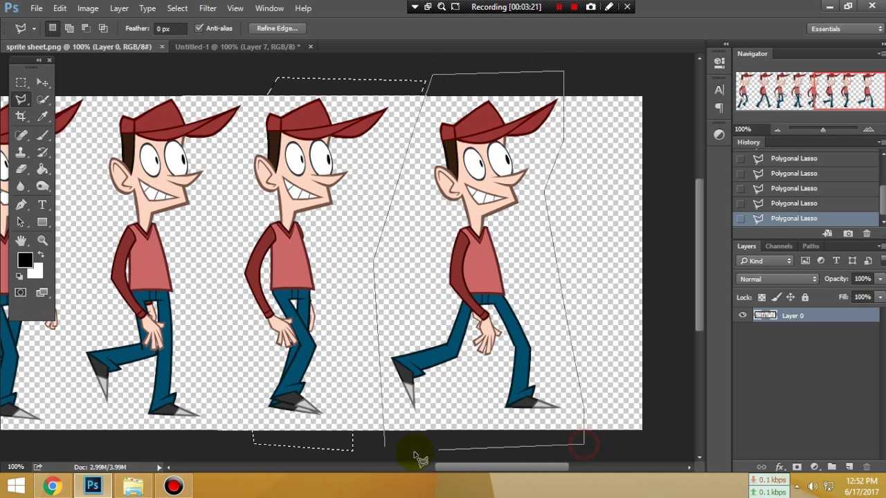 Fotodryg.ru - уроки фотошоп.как открыть gif анимацию в photoshop cs3 и совместить двае анимации  с разной по времени задержкой кадров и разным колличеством кадров в одну