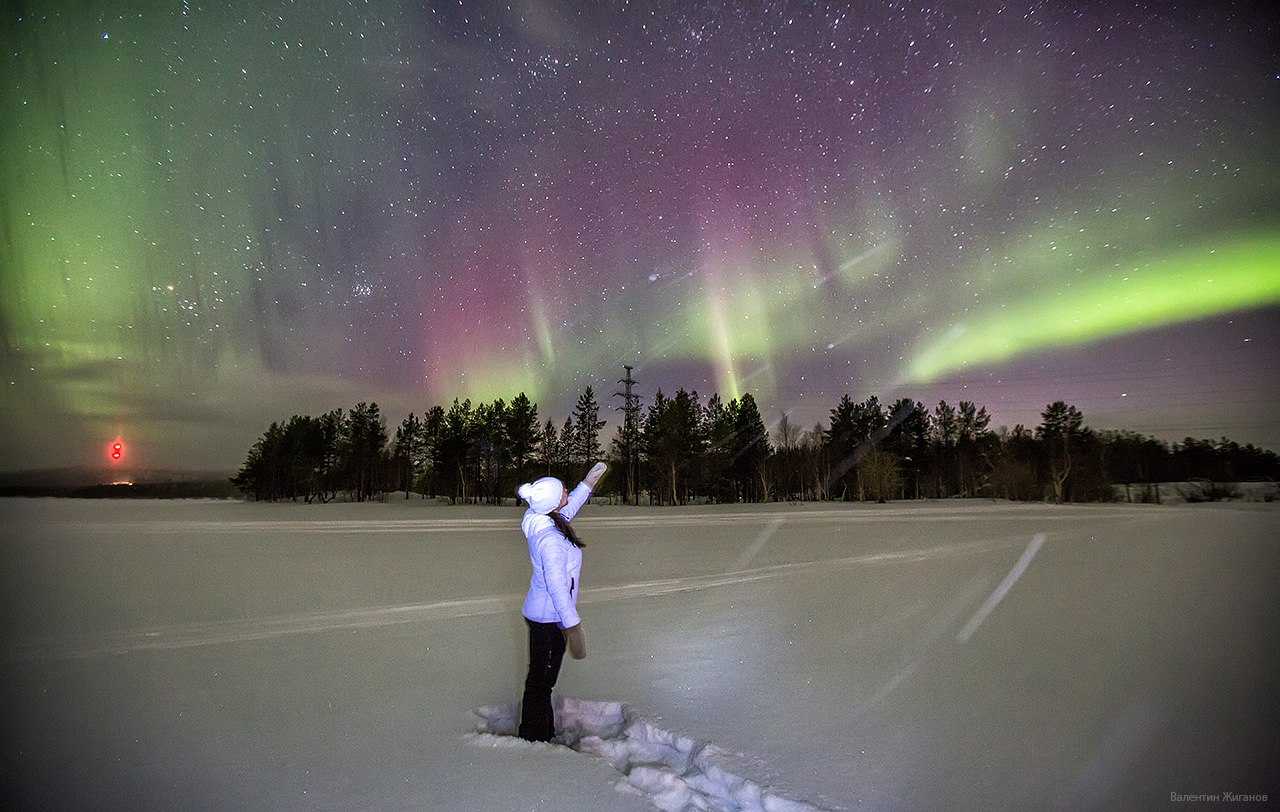 Как фотографировать северное сияние