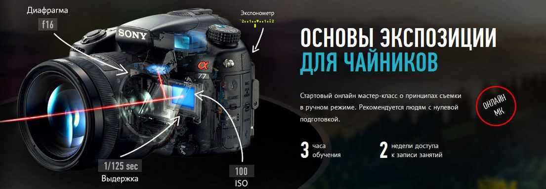 Самые важные режимы съемок в фотоаппарате