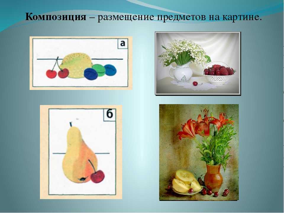 Правила композиции в рисунке: кратко и понятно