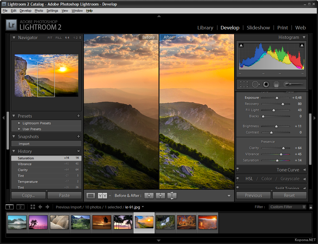 Как снизить шум на фотографиях в lightroom
