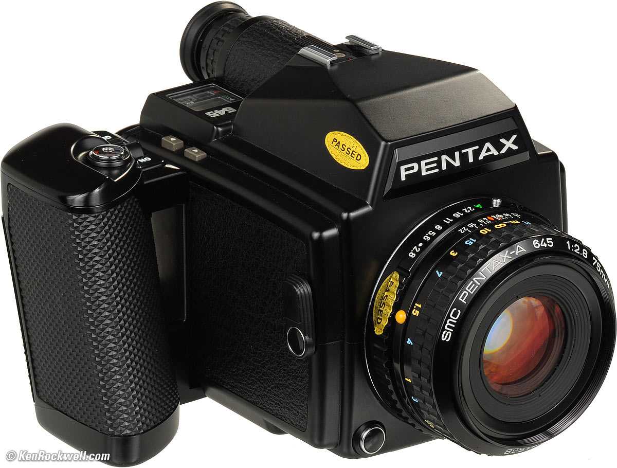 Pentax 645d - среднеформатная цифровая зеркальная камера