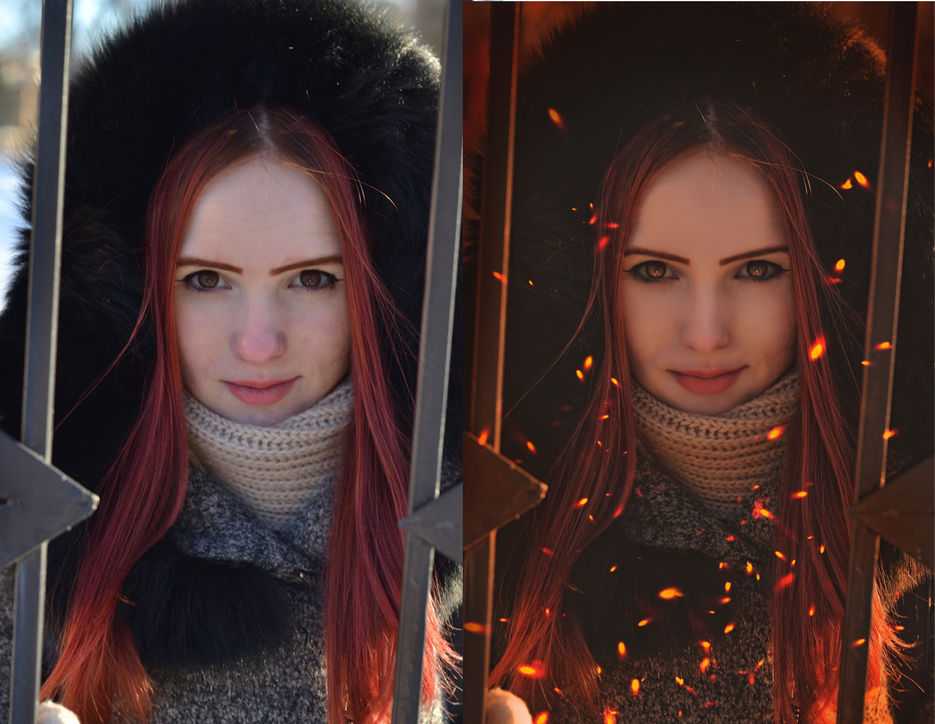 Коллаж с эффектом двойной экспозиции в photoshop - медиасвод